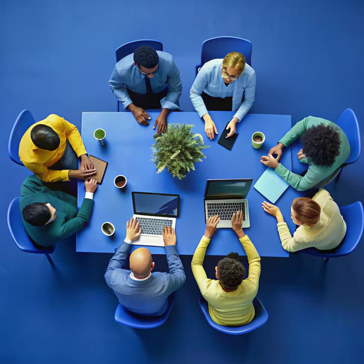 The Al-Tamam team collaborating